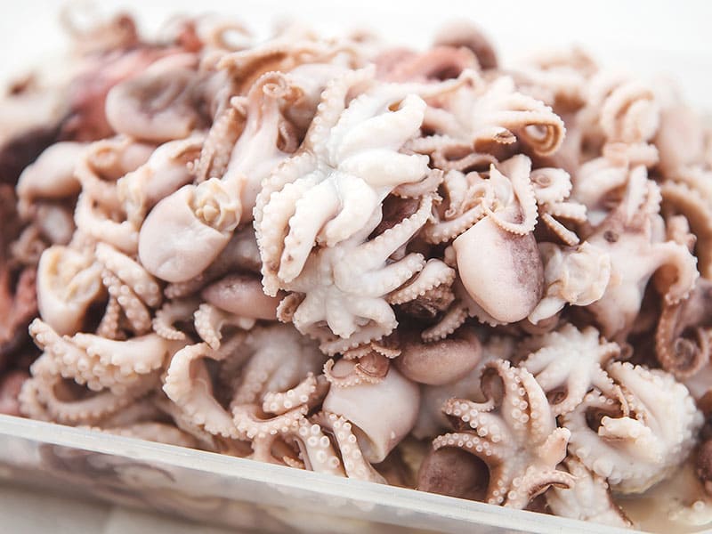 Octopuses mini peeled, 500g - Old Fisherman