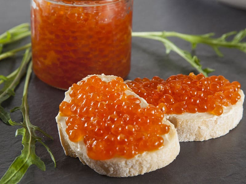 Natural red caviar (Kamchatka), 40g - Old Fisherman